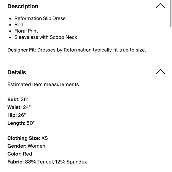 Reformation Red Floral Midi Dress - Picture 4 of 4